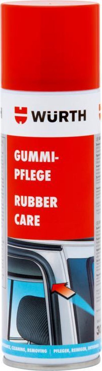 wurth RUBBERONDERHOUDSSPRAY - rubber onderhoud - auto rubber spray