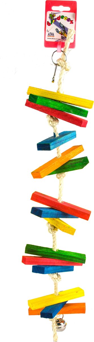 Birrdeeez Parakeet Toy Wood