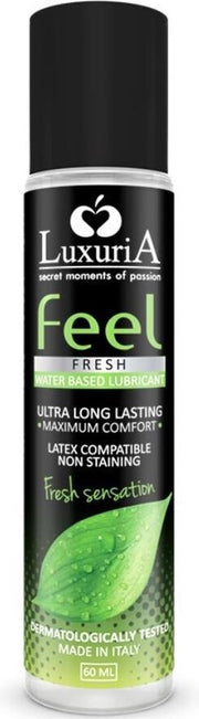 LUXURIA FEEL FRESH SENSATION WATERBASED LUBRICANT 60 ML