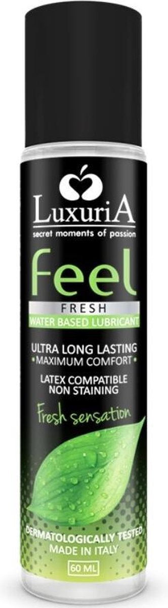 LUXURIA FEEL FRESH SENSATION WATERBASED LUBRICANT 60 ML