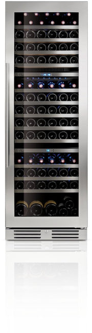 Le Chai LT1430 - Wijnklimaatkast met 3 T°zones- RVS - 143 Flessen