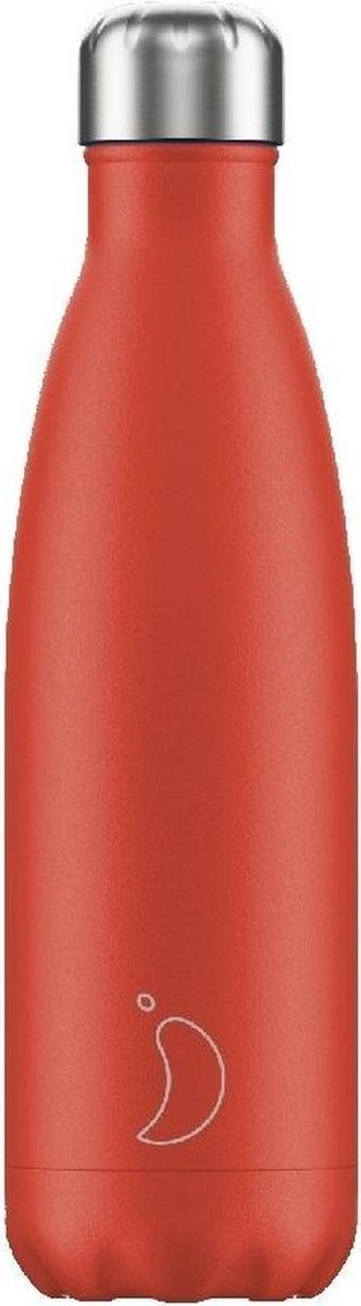 Chilly's 500 ml fles Neon Rood 500 ml