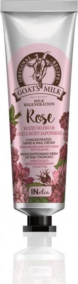REVERS® Goat`s Milk Regeneration Rose Hand And Nail Cream 100ml.