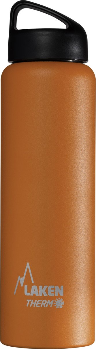 Thermofles dubbelwandig RVS - orange