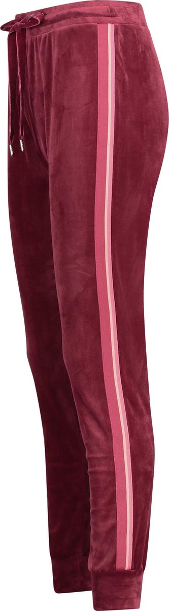 Hunkemöller Dames Joggingbroek Velours Stripe - maat XS