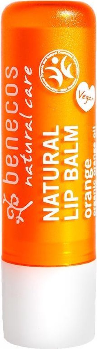 Benecos Natural Vegan Lipbalm - Orange 4