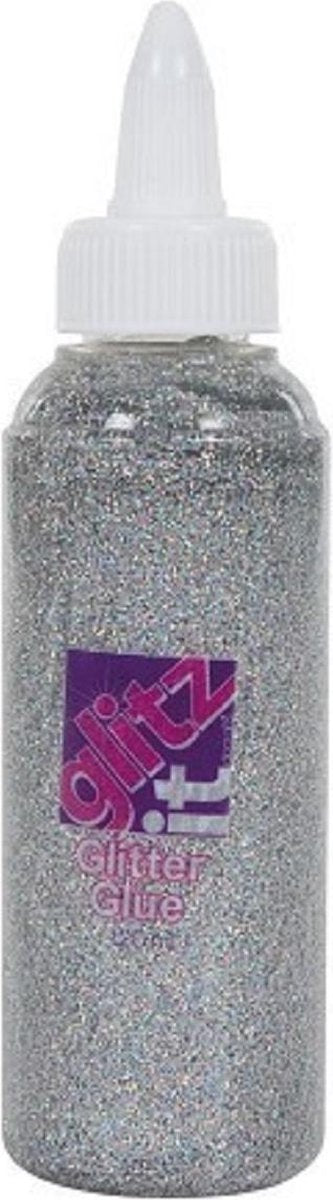 Glitz It - Glitter Glue - 120ml - Laser Silver GLT43204 120 ml
