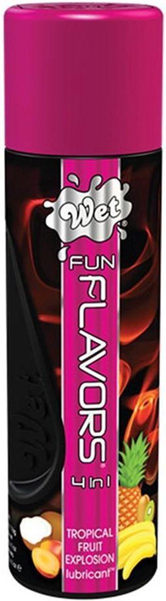 WET Fun Flavors Glijmiddel Tropical Fruit Explosion - 93 ml