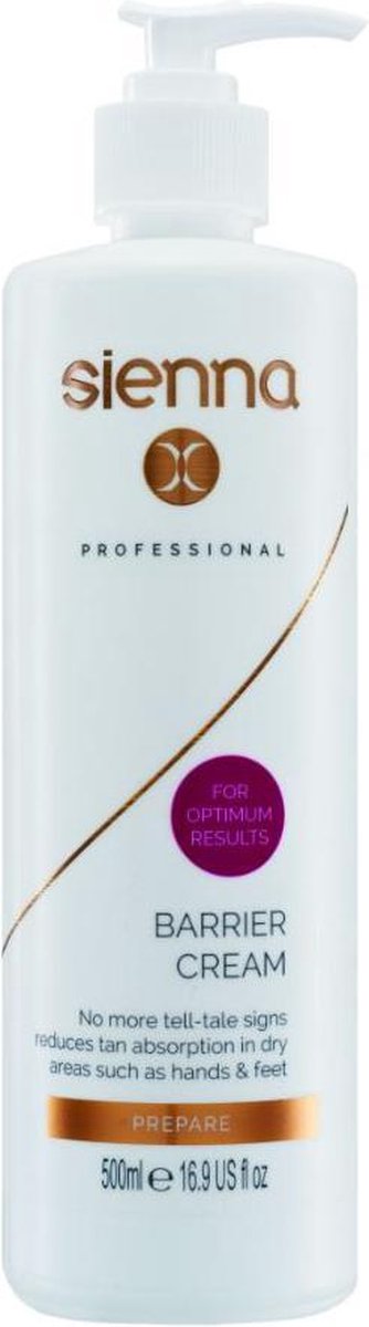 Sienna-x Beschermingscrème Barrier 500 Ml Wit