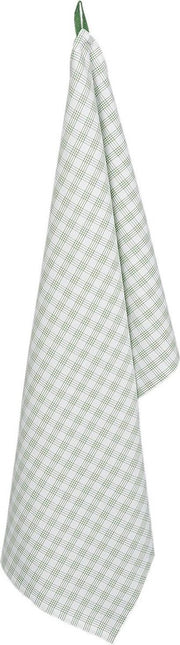 Keukendoek | 50*85 cm | Groen | 100% Katoen | rechthoek | kruiden | Clayre & Eef | ROS42C