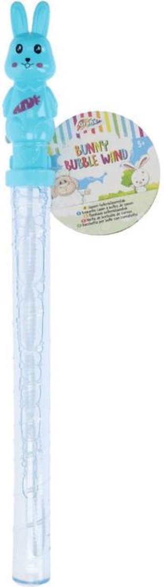 Bellenblaas paashaas blauw ( PASEN)
