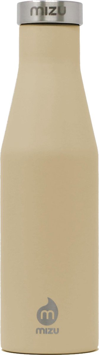 Mizu Thermosfles S4 Sand RVS Thermosbeker 400 ml - Beige