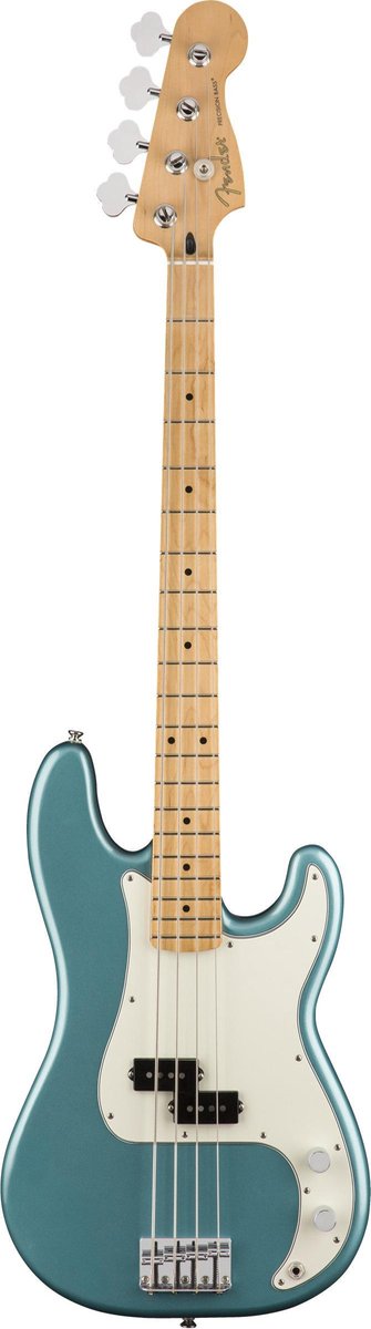 Fender Player Precision Bass MN Tidepool 4-snarige basgitaar