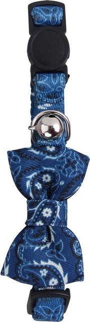 Cat collar w/Bowknot blauw