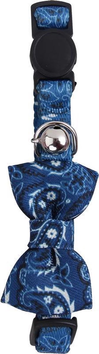 Cat collar w/Bowknot blauw