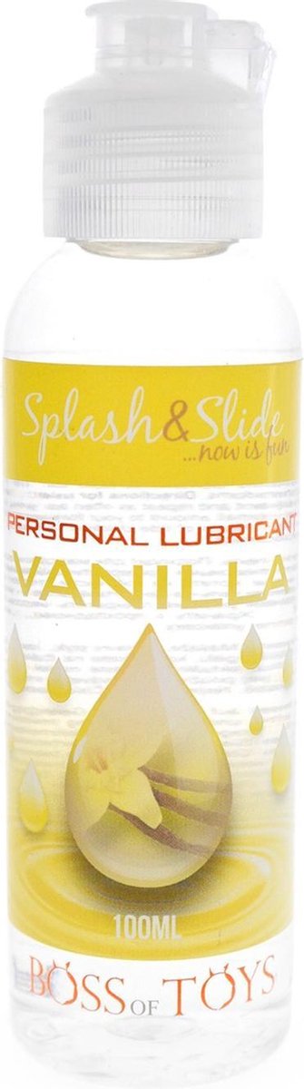 Glijmiddel-Vanille Smaak - Boss of Toys 100 ml.