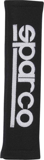 Sparco Set Gordelhoezen - Geborduurd logo - Zwart