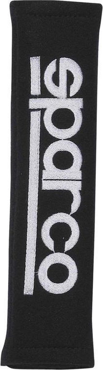 Sparco Set Gordelhoezen - Geborduurd logo - Zwart