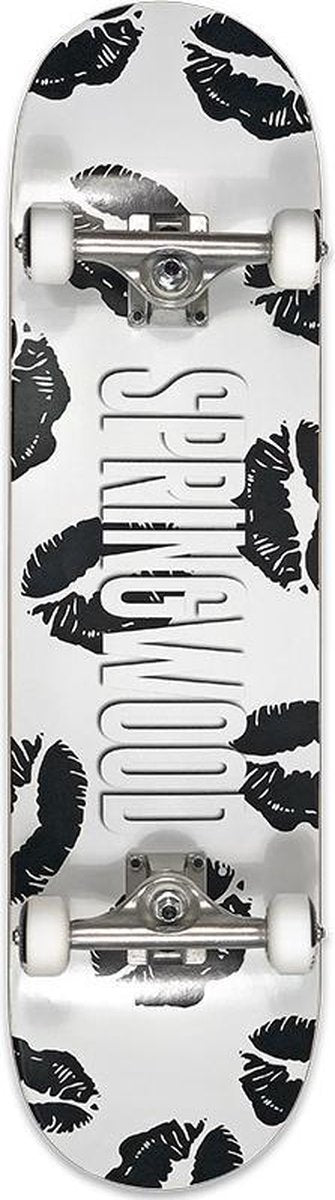 Compleet Skateboard Springwood Black Kiss 8.25