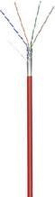 DSIT 111120 - Netwerkkabel - Zonder connector - 100 m - Rood