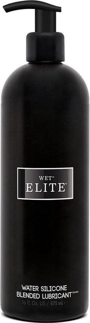 Wet Elite Black Hybride Glijmiddel - 475 ml