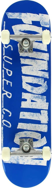Foundation Thrasher Blue 8.0 compleet skateboard