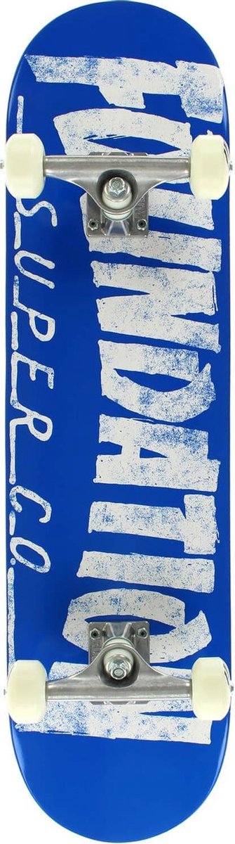 Foundation Thrasher Blue 8.0 compleet skateboard