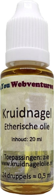 Pure etherische kruidnagelolie - 40 ml (2x 20 ml) - etherische olie - essentiële olie