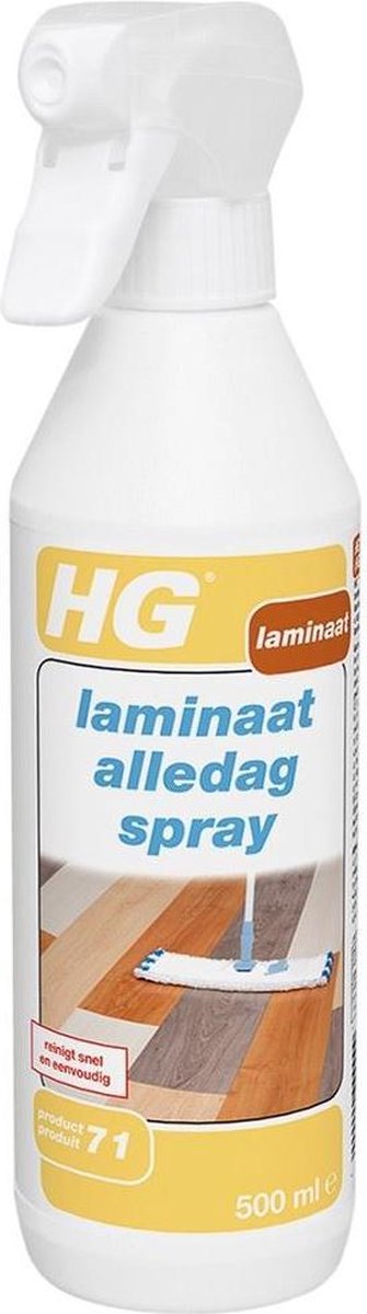HG laminaat alledag spray (product 71) - 500ml - zuinig in gebruik - voor alle soorten laminaatvloeren