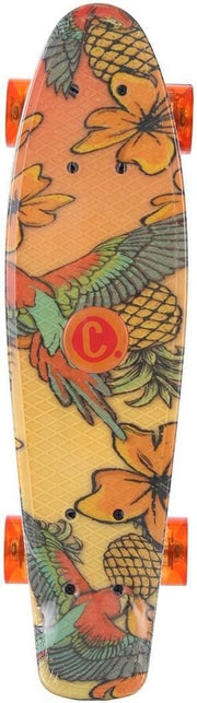 Skateboard Volwassenen/Kinderen/Jongens/Meisjes  - Choke - Juicy Susi Tropical 57 cm - 22.5 inch - Polypropeen