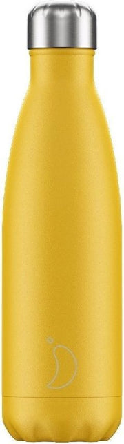 Chilly's Dubbelwandige Isoleerfles Matte Burnt Yellow 500ml