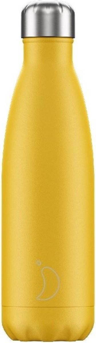 Chilly's Dubbelwandige Isoleerfles Matte Burnt Yellow 500ml