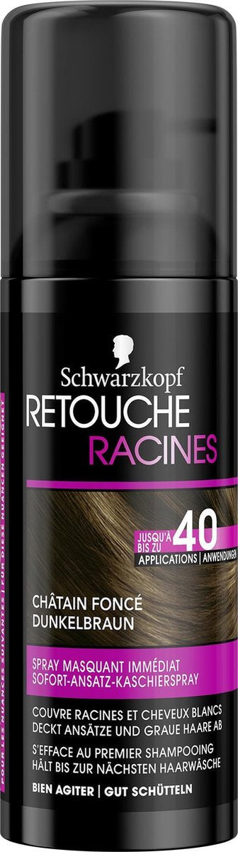 Schwarzkopf Retouche Racines haarkleuring Bruin 120 ml