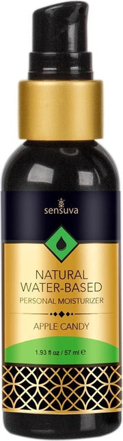Sensuva - Natural Waterbasis Glijmiddel Suikerappel 57 ml