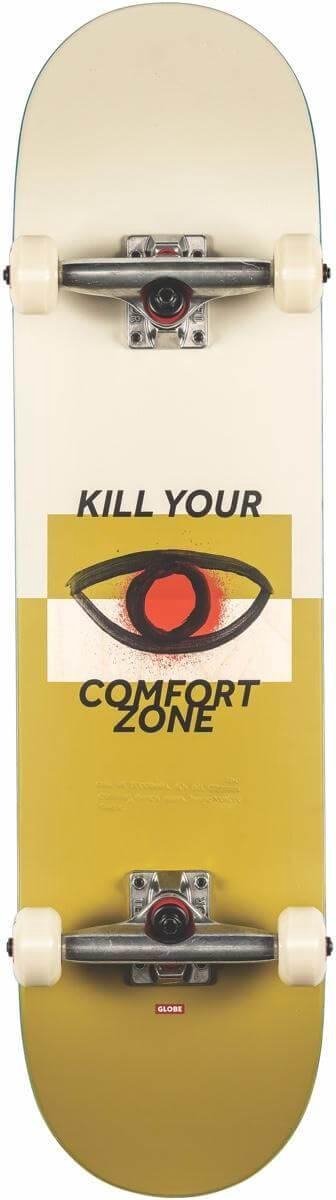 Globe G1 Comfort Zone 8.125 compleet skateboard cof / curry