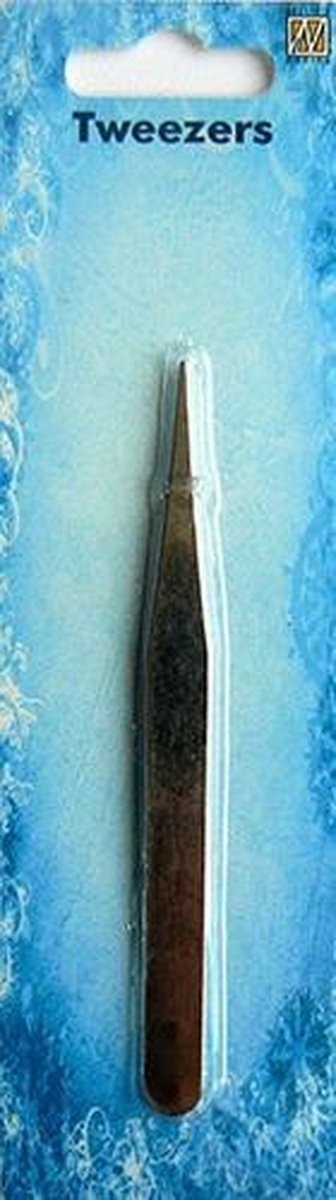 pins001 - Nellie Snellen - pincet (tweezers) rechte scherpe punt - TS-12