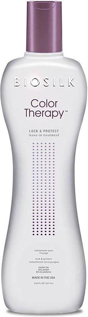 Biosilk Color Therapy Lock & Protect Vrouwen 167ml haarmasker