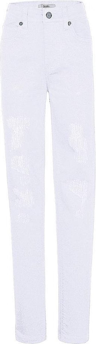 D-Xel meiden High Waist Slim jeans Donna White