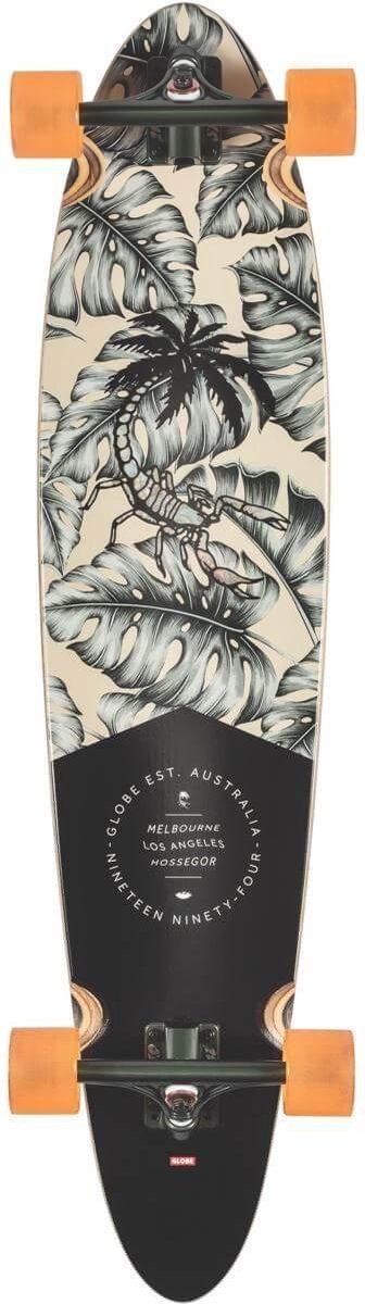 Globe Pinner Classic longboard 40 hurricane leaves