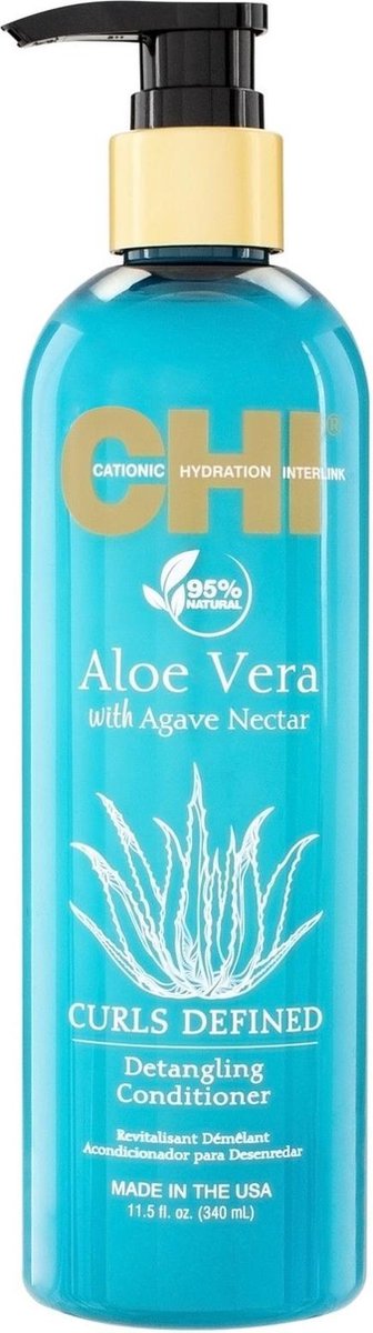 CHI Aloe Vera With Agave Nectar Detangling Conditioner - 340ml - Conditioner voor ieder haartype