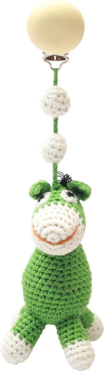 Naturezoo Kinderwagenhanger Ezel 20 Cm Groen