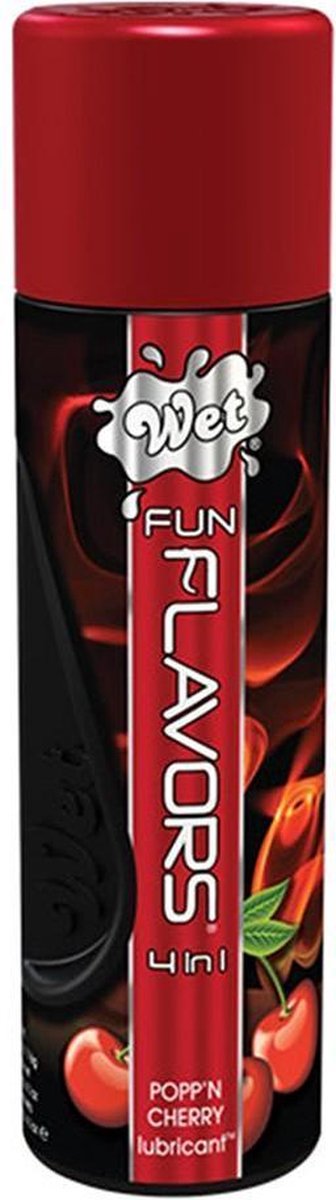 WET Fun Flavors Glijmiddel Popp'n Cherry - 93 ml