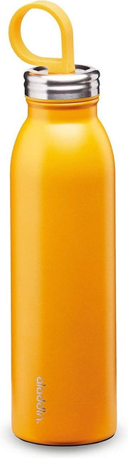 Aladdin Drinkfles Thermavac Chilled  550 Ml Rvs/rubber Geel