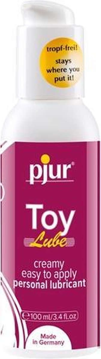 Pjur Woman Toy Lube - 100 ml | Waterbasis | Vrouwen | Mannen | Smaak | Condooms | Massage | Olie | Condooms |  Pjur | Anaal | Siliconen | Erotische | Easyglide
