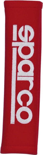 Sparco Set Gordelhoezen - Geborduurd logo - Rood