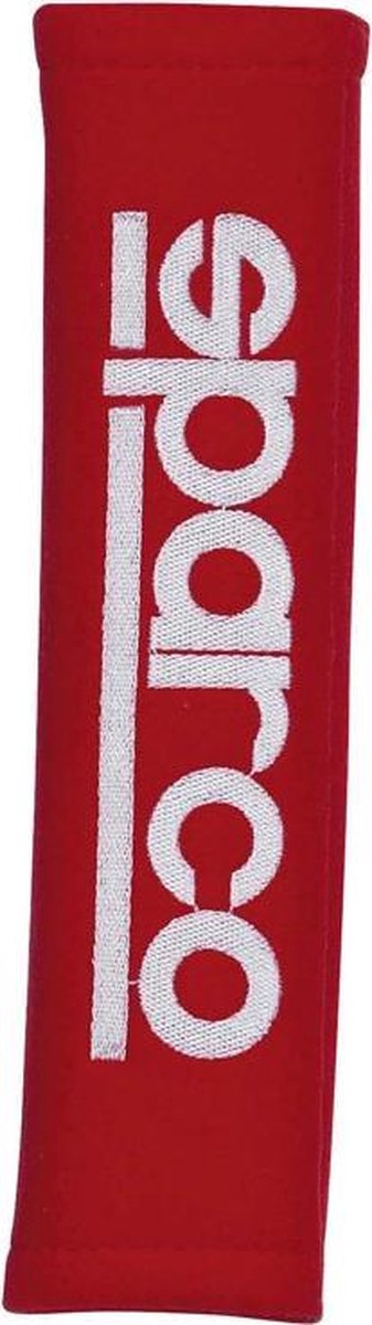 Sparco Set Gordelhoezen - Geborduurd logo - Rood