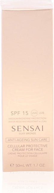 Kanebo Sensai Silky Bronze Zonnecreme voor het gezicht - SPF 15 - 50 ml