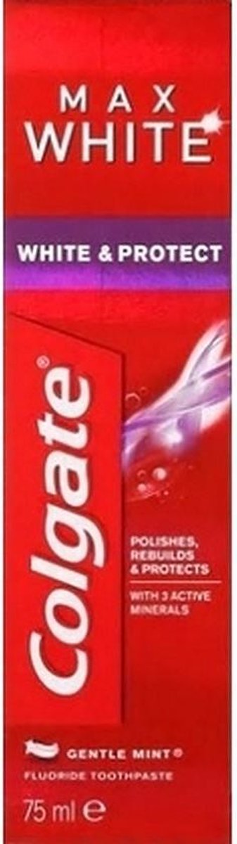 Colgate Tandpasta – Max White White & Protect