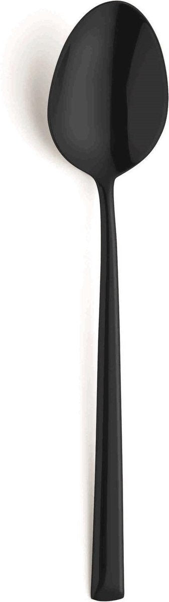 TAFELLEPEL METROPOLE PVD ZWART 1170 18/10 AMEFA BLACK 6 STUKS