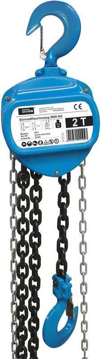 Güde handkettingtakel 2 ton